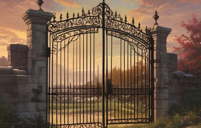 closed gates