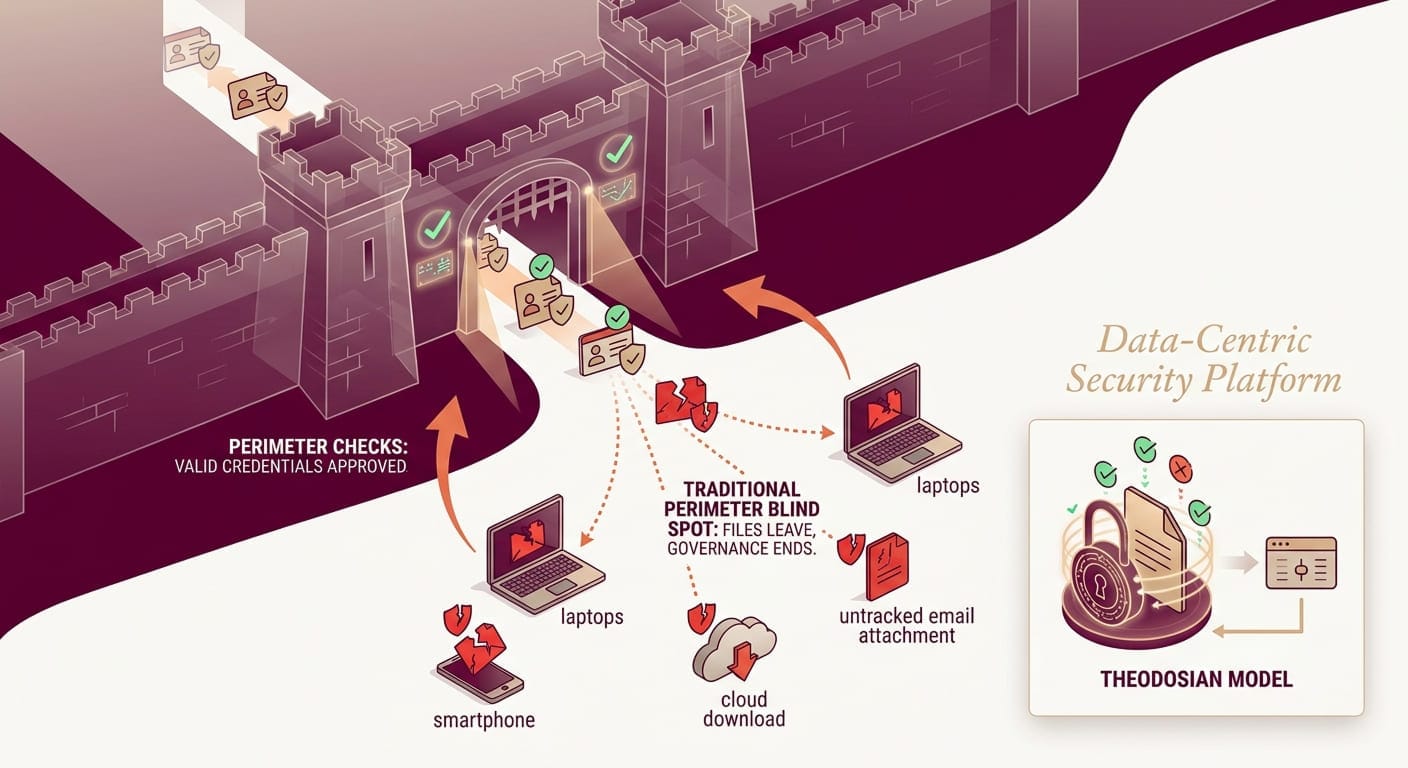 the structural problem with perimeter only security