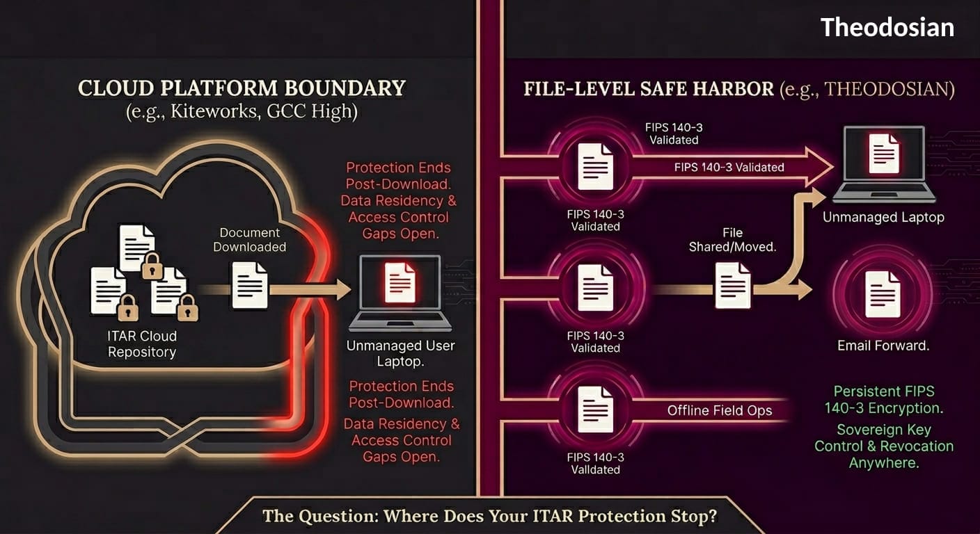 file-level safe harbor diagram