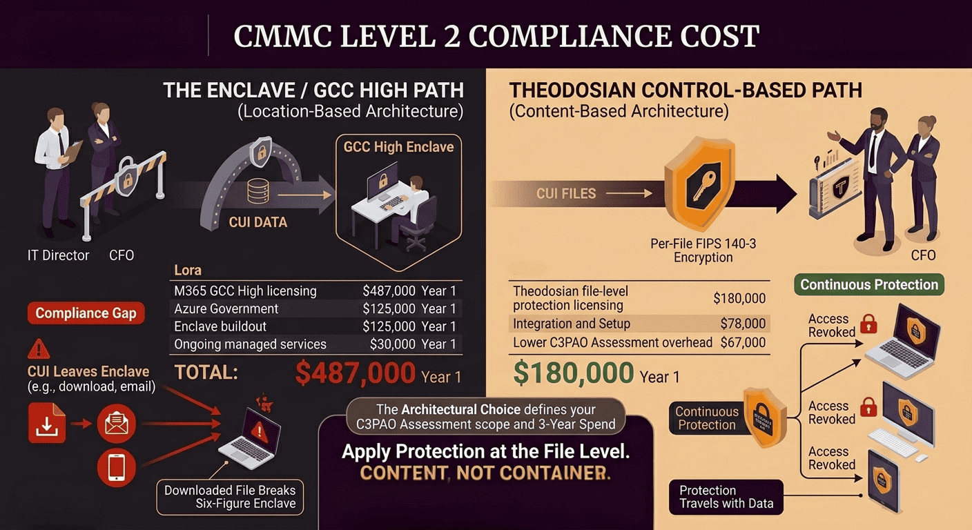 cmmc level 2 compliance cost