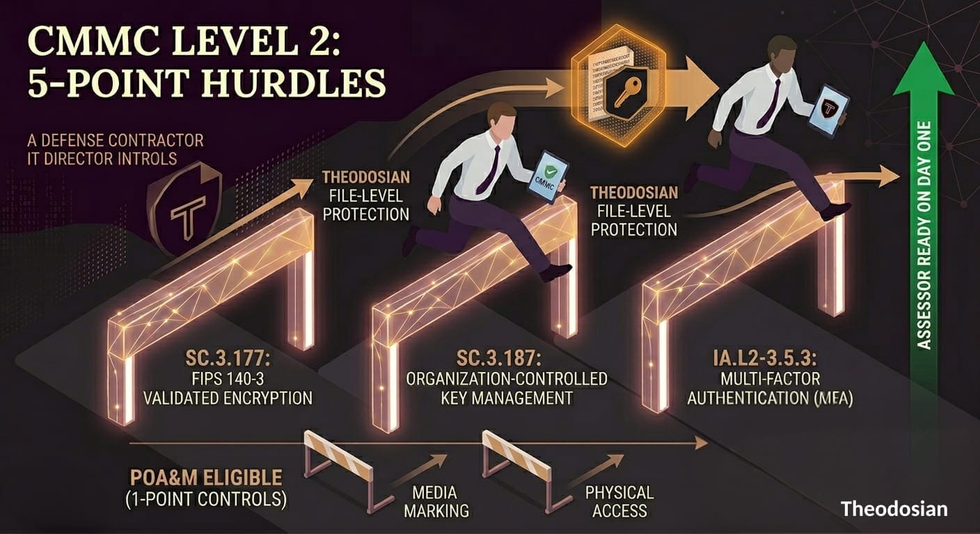 cmmc level 2, 5-point hurdles