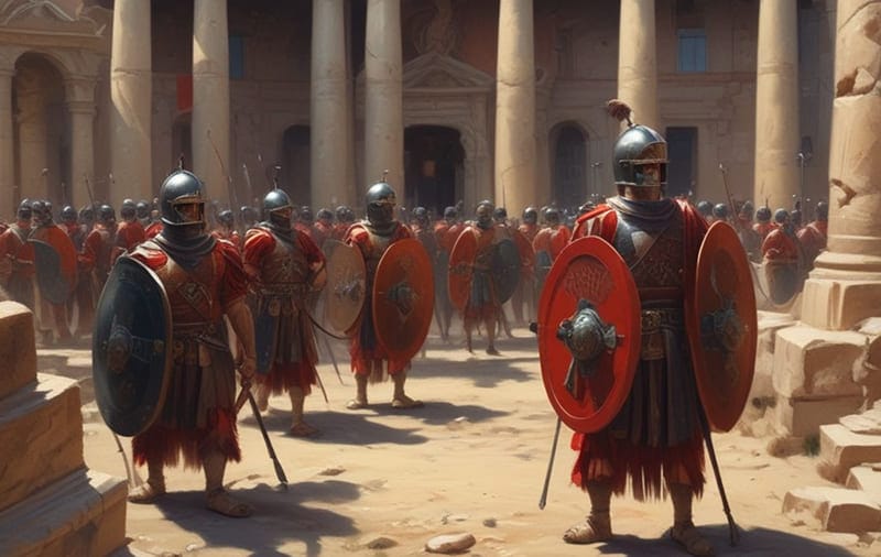 roman security guards