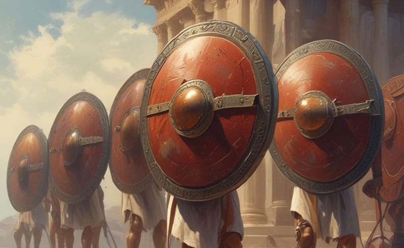 roman shield