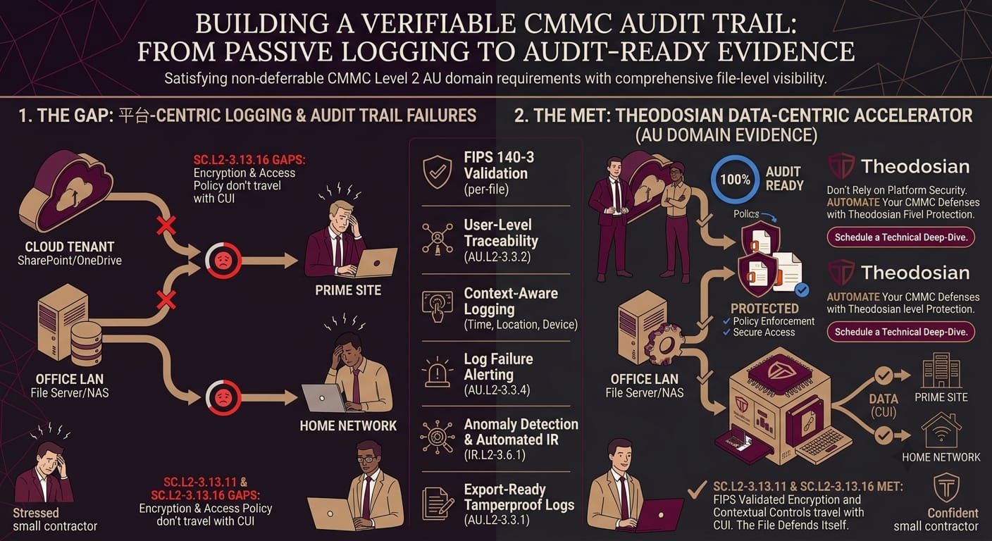 building a verifiable cmmc audit trail