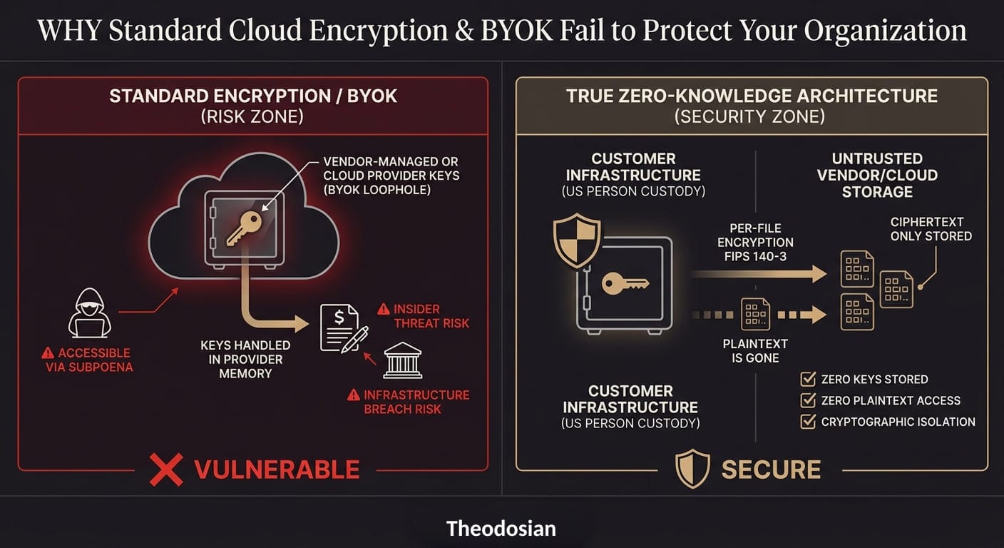 zero knowledge and byok