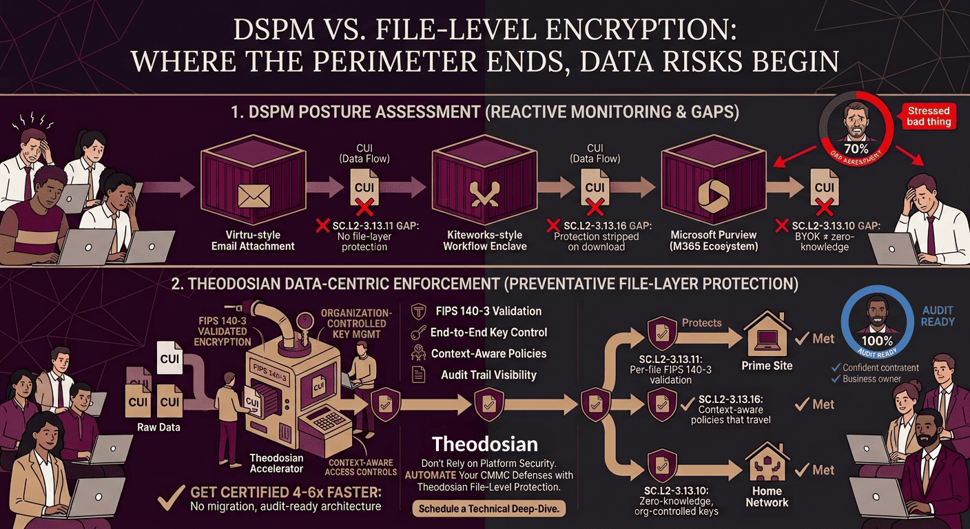 dspm vs. file level encryption