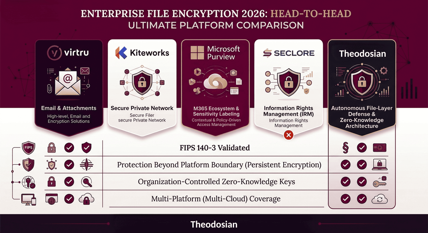 enterprise file encryption comparison