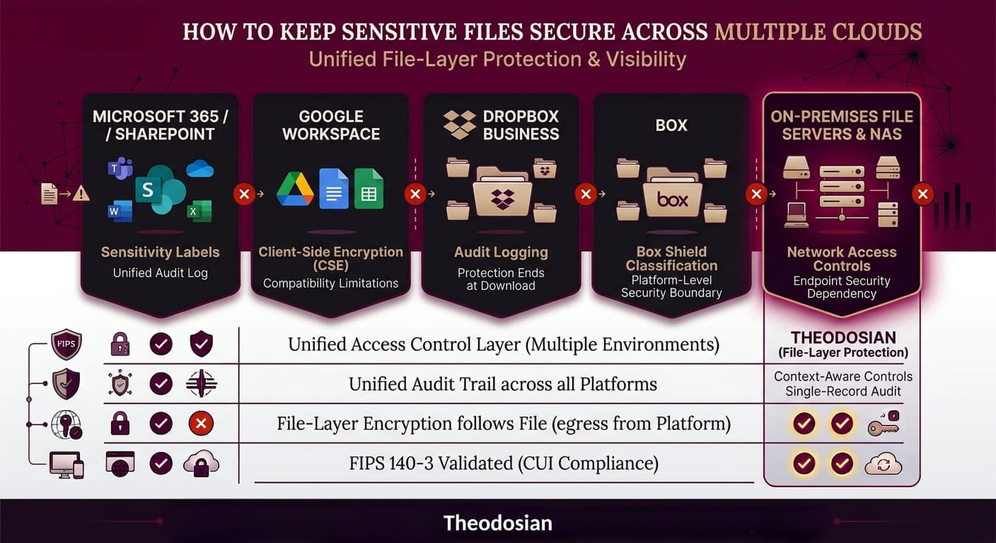 multi-cloud file security 