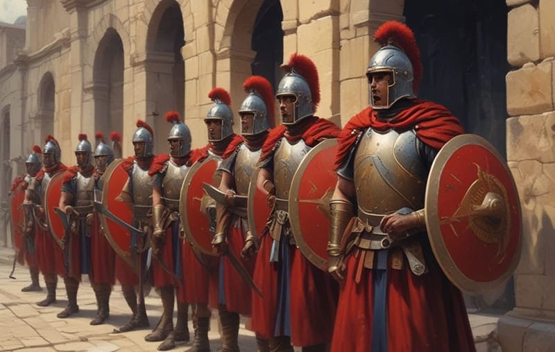 roman guards