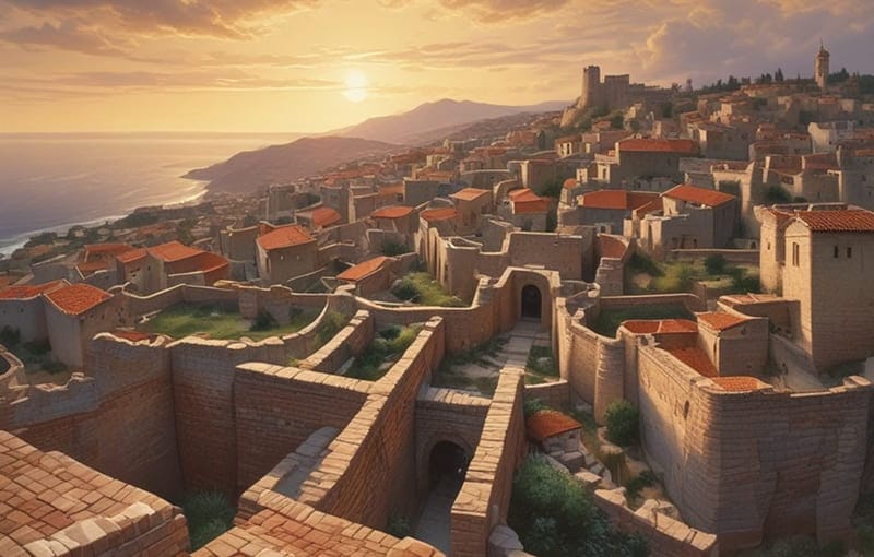 ancient theodosian walls