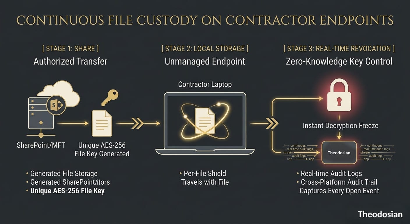 continuous file custody