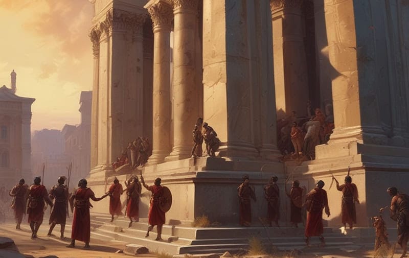 roman battle