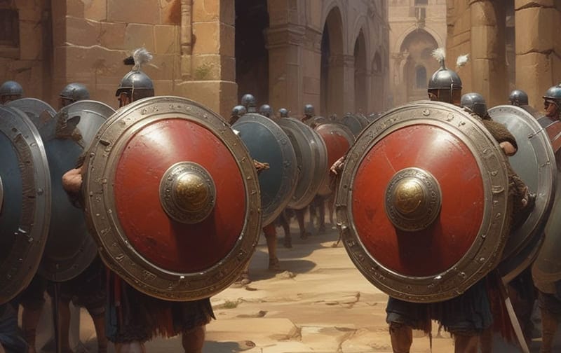 roman shield